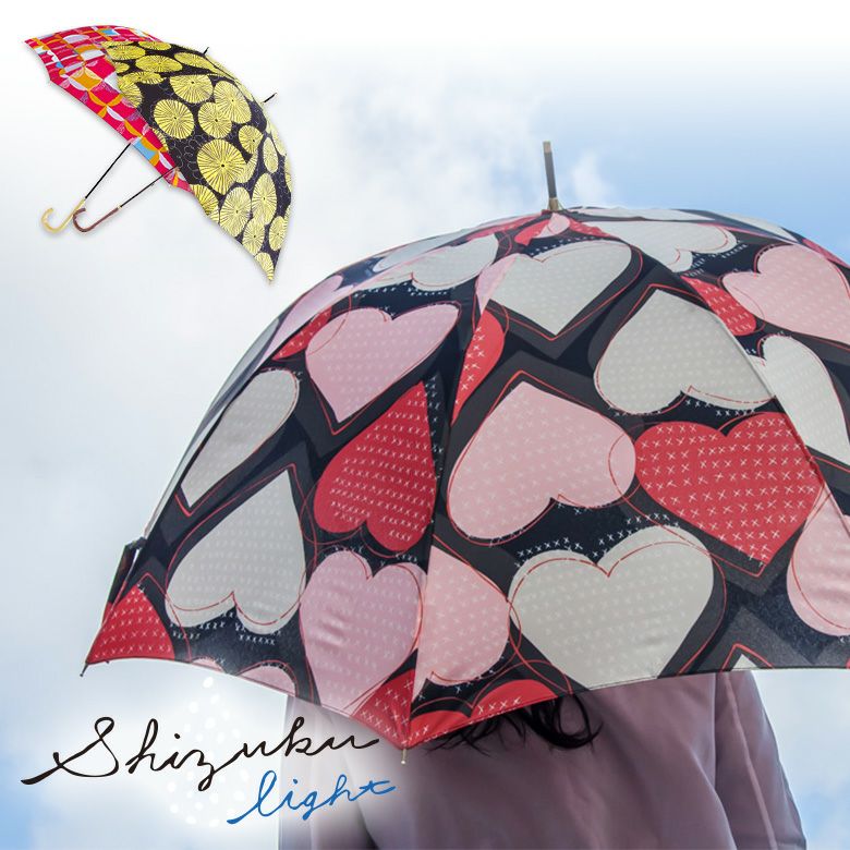 Shizuku light 長傘 晴雨兼用 UV加工 58cm | プレーリードッグ