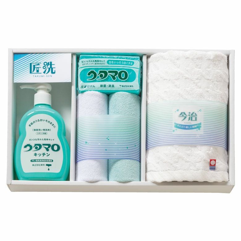 ウタマロ 匠洗 セット (洗濯石鹸/食器洗剤/ウォッシュタオル/マイクロ