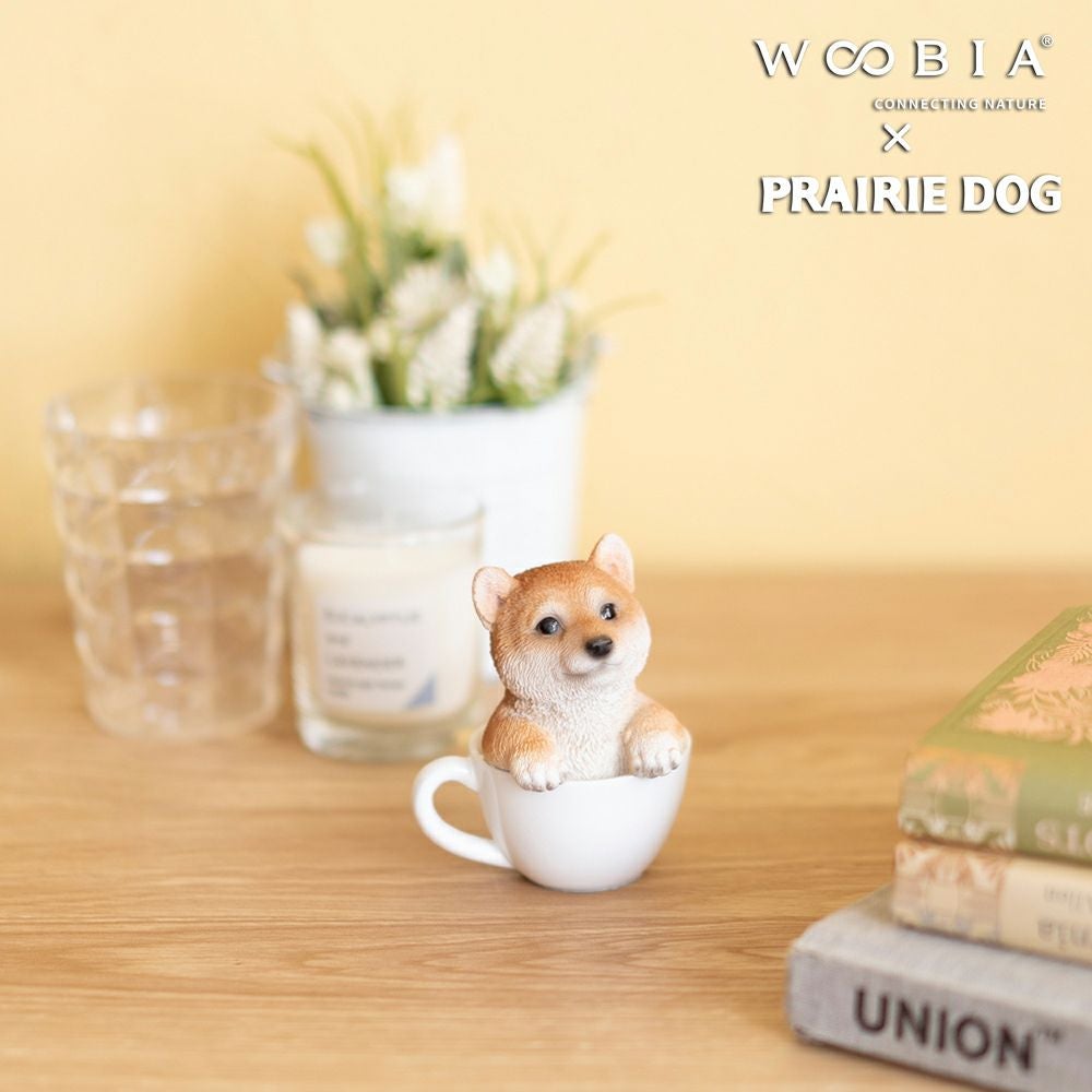 公式】プレーリードッグ | WooBia 柴犬のティーカップ（小） 6×6×8.3